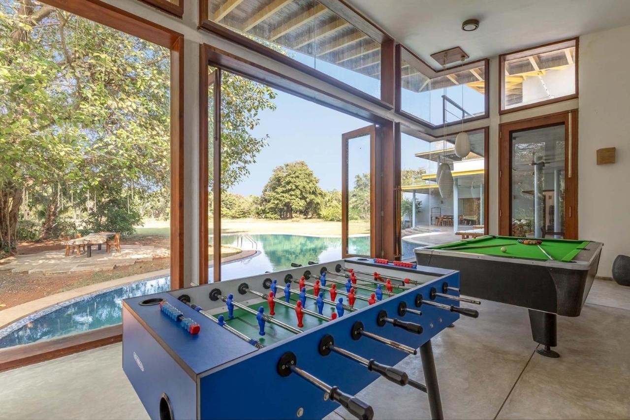 Jay House By Stayvista - Leisure Oasis With Pool, Snooker, Table Tennis & Foosball Fun Alībāg Εξωτερικό φωτογραφία